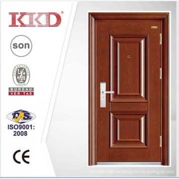 Popular de lujo Exterior puerta KKD-202 acero puerta de seguridad en puerta de China